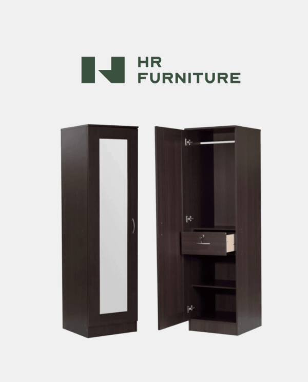 Wardrobe, 1 Door, MDF Custom