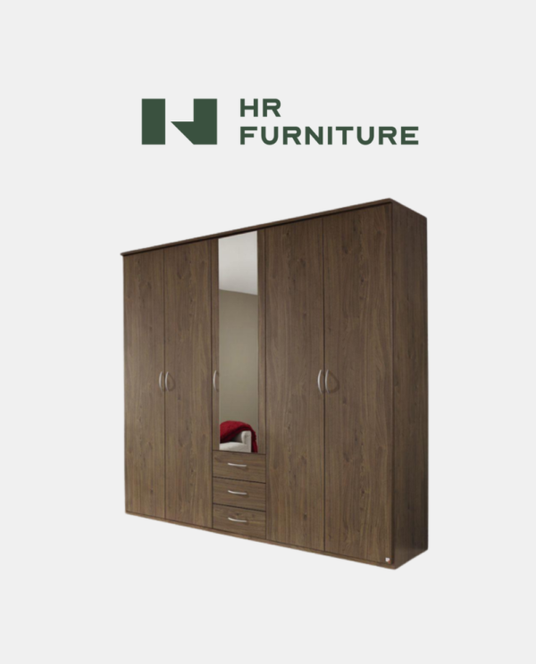 Wardrobe, 5 Door, MDF Custom