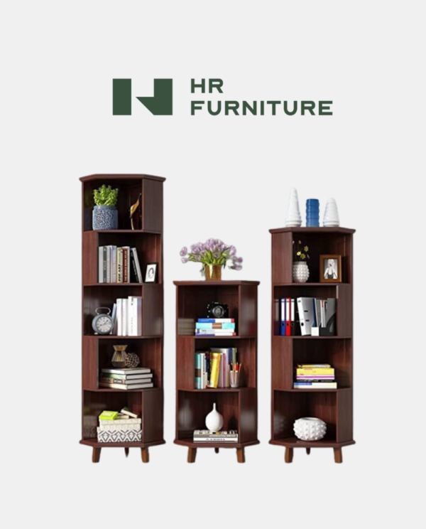 Balanbo Corner Book Cabinet